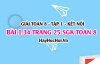Bài 1.34 SGK Toán 8 tập 1 Kết nối tri thức